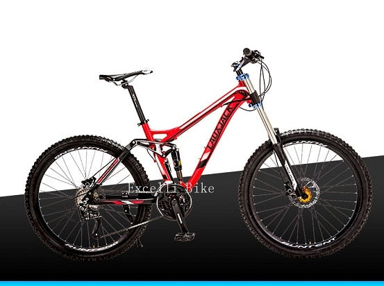 Mountain Bike 27 Speeds Full Suspension downhill bicycle