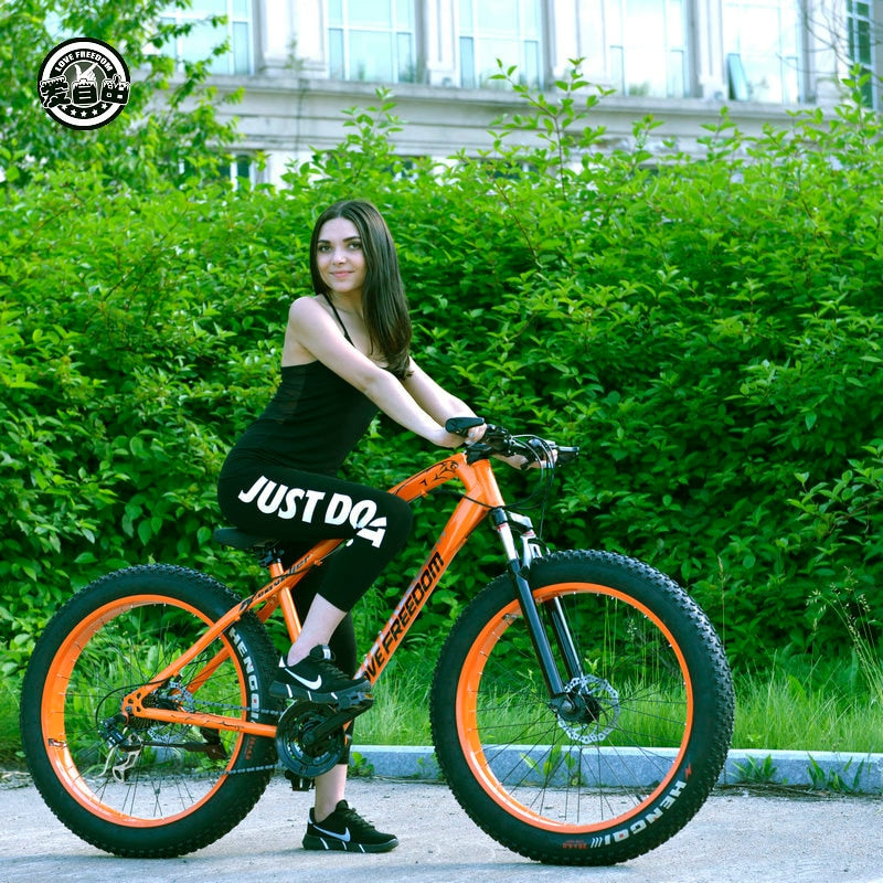 Fat Tire Bikes Shock Absorbers Bicycle