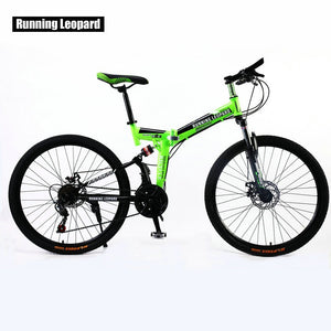 Front and rear shock absorber mountain bike cross country bicycle student bmx