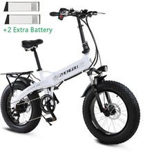 Load image into Gallery viewer, 20&quot; 4.0 Width Tire Snow Bike, Folding Electric Bike