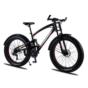 Fat Tire Bikes Shock Absorbers Bicycle