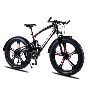 Fat Tire Bikes Shock Absorbers Bicycle