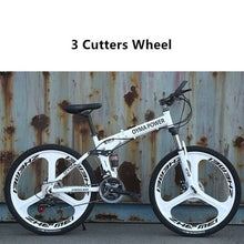 Load image into Gallery viewer, LOVELION Mountain Bike Carbon Steel Frame 24/26 Inch Wheel Dual Disc Brake