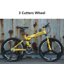 Load image into Gallery viewer, LOVELION Mountain Bike Carbon Steel Frame 24/26 Inch Wheel Dual Disc Brake