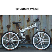 Load image into Gallery viewer, LOVELION Mountain Bike Carbon Steel Frame 24/26 Inch Wheel Dual Disc Brake